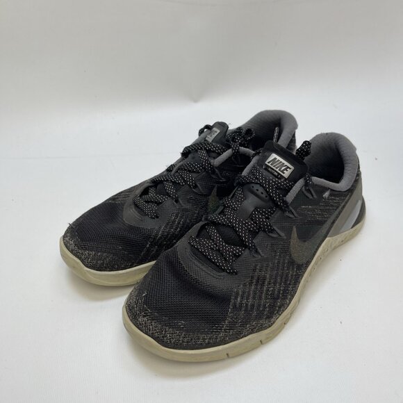 Nike Metcon 3 Training Workout Shoes Metallic Black Women Sz 6.5 US 922880-001 - Picture 4 of 12